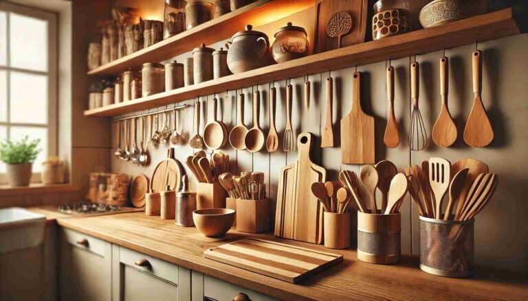 Wooden Kitchen Gadgets